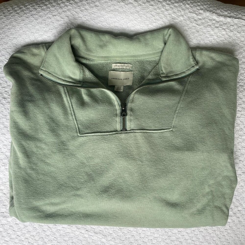 American Eagle quarter zip